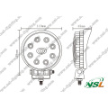 12V 24W LED luz de conducción luces LED para camiones (NSL-2408R)